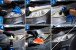 Vehicle Headlight Restoration Kit 14 pcs
