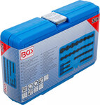 Twist Socket Set (Spiral Profile) / Screw Extractor (1/4) / (3/8) Drive Metric and Inch Sizes 32 pcs
