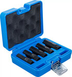 Twist Socket Set (Spiral Profile) / Screw Extractor deep (3/8) Drive 10 - 16 mm 5 pcs