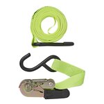 Tension strap with ratchet + 2 hooks 5 meters - set of 2 pieces