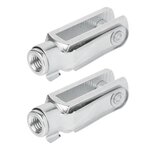 Fork M8 58mm - set of 2 pieces