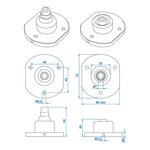Sealing rubber for socket x10 pieces