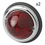 Marker light red 70mm PM x2 pieces