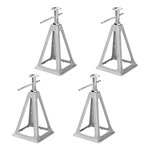 Support set of 4 aluminium