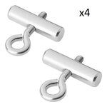 Awning rail stopper 7/8mm set of 4 pieces