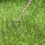Tent peg 19cm aluminium with eye x10 stuks