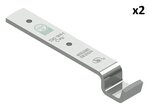 Counterpiece for tension lock x2 stuks