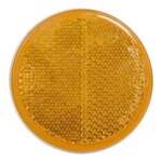 Reflector orange 60mm self-adhesive x5 pieces