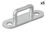 Trigger guard rectangular 24mm x5 pieces