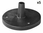 Sealing rubber round for socket narrow grommet x5 pieces