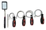Flexible and Telescopic Magnetic Holder and Inspection Mirror Set – 6 Pieces