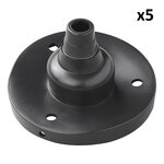 Sealing rubber round for socket foldable grommet x5 pieces