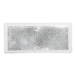 White reflector 82x36mm self-adhesive x5 pieces