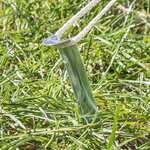 Tent peg 30cm metal half round x10 pieces