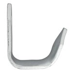 Screw-on Hook Metal 37 x 25 x 3 mm x5 pieces