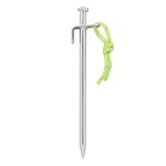 Rock Peg 20 cm Galvanized Steel with L-Hook Heavy Duty x10 pieces