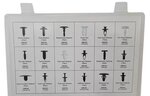 Ford Trim Clips Assortment – 415 Pieces