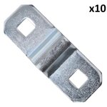Mounting bracket for D-ring 10mm x10 pieces