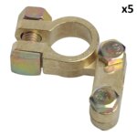 Battery terminal (-) standard x5 pieces