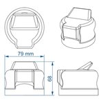 Cover for socket x10 pieces