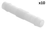 Straight hose barb 10 mm x10 pieces