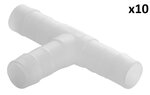 Hose Barb T-Piece 12 mm x10 pieces