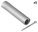 Axle for jockey wheel 60 mm x5 pieces