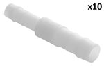 Straight hose reducer 10x8 mm x10 pieces