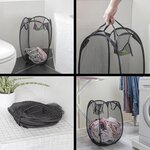 Foldable laundry bag 34 x 34 x 57 cm