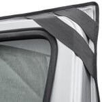Grey window cover for Fiat Ducato X250 from 06-2006 to 2014