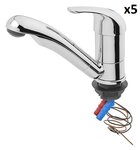 Ceramic Mixer Tap Carino 12V diameter 33 mm chrome x5 pieces