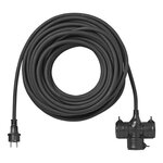 Schuko Power Strip 3-way 25 m 3x 2.5 mm²