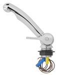 Cold Water Tap Keramik Style 12V diameter 33 mm chrome x5 pieces
