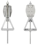 Caravan Corner Steady 1000 kg 605 x 280 mm H: 470 mm incl. stabilizing foot and extended winding mechanism