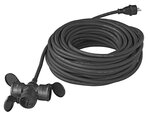 Schuko Power Strip 3-way 20M 3x 2.5 mm²