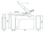 Clamp for cargo board