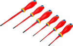 VDE Screwdriver Set extra slim Tip 6 pcs