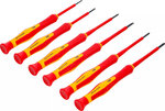 VDE Precision Screwdriver Set 6 pcs