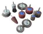 Brush and Grinding Disc Set / 10 Pieces