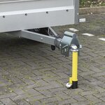 Parking post for trailer or caravan