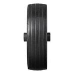 Jockey wheel tyre with large metal rim and rubber tyre 220 x 65 mm, 300 kg