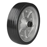 Jockey wheel tyre with large metal rim and rubber tyre 220 x 65 mm, 300 kg