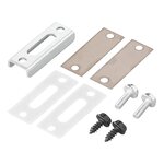 Mica window 42 x 15 mm with seal for Truma heater