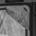 Nonwoven window cover for Fiat Ducato X230 from 1994 & X244 from 2002