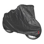 Black protective cover for 1 bicycle