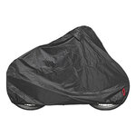 Black protective cover for 1 bicycle