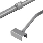 Metal adjustable cover support bar 100–155 cm for trailer tarp