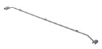 Metal adjustable tarp support bar 152–220 cm for trailer cover