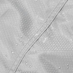 Grey protective cover for 1 bicycle (ripstop)