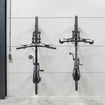 Wall bracket for 1 bicycle – set of 2 pieces